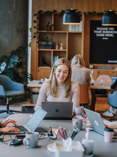 Sharp & Carter Specialist Recruitment, Meet Our Team, Female Co-Workers Smiling